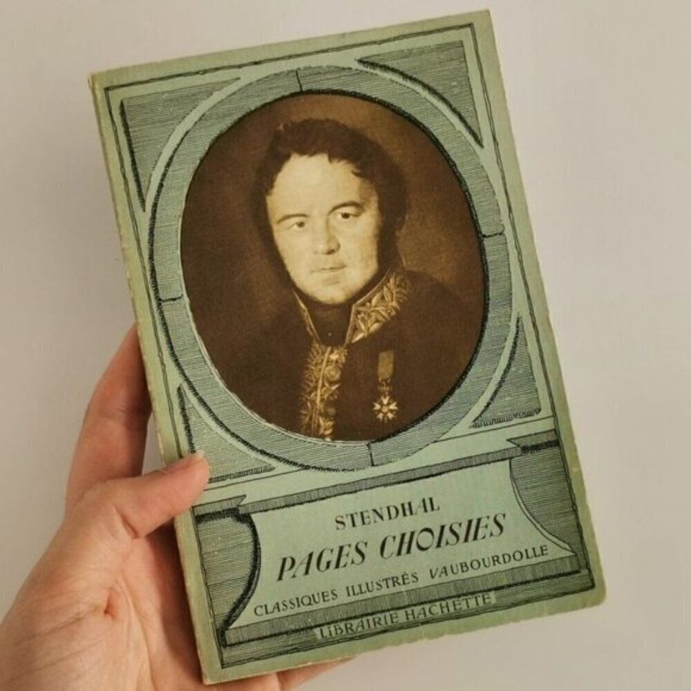 1957 Stendahl Pages Choisies French Literature Book